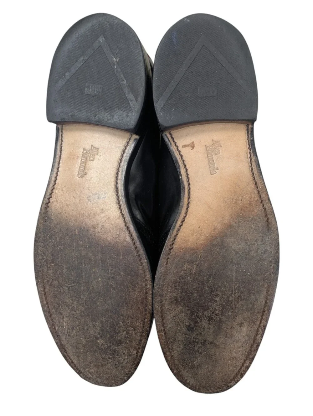 Allen Edmonds Bridgeton Black Leather Tassel Loafers
